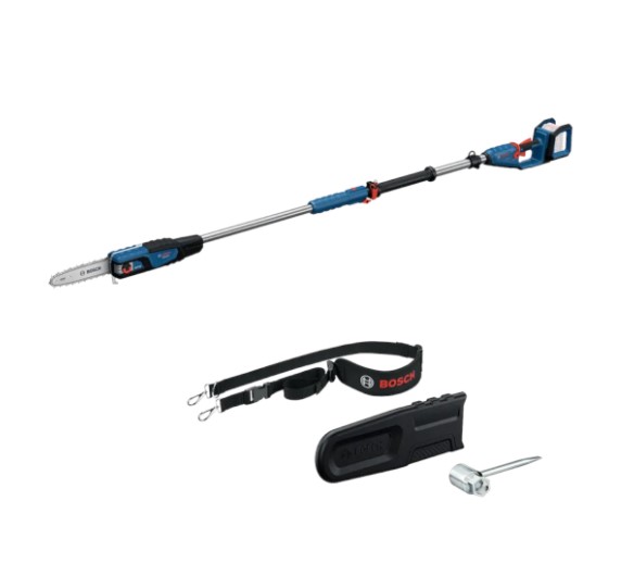 Bosch GKE 18V-25 TP Cordless Telescopic Pruner – Battery Powered Tree Pruning Saw with Extendable Reach for Orchard Management, Garden Maintenance, and Landscaping Work
